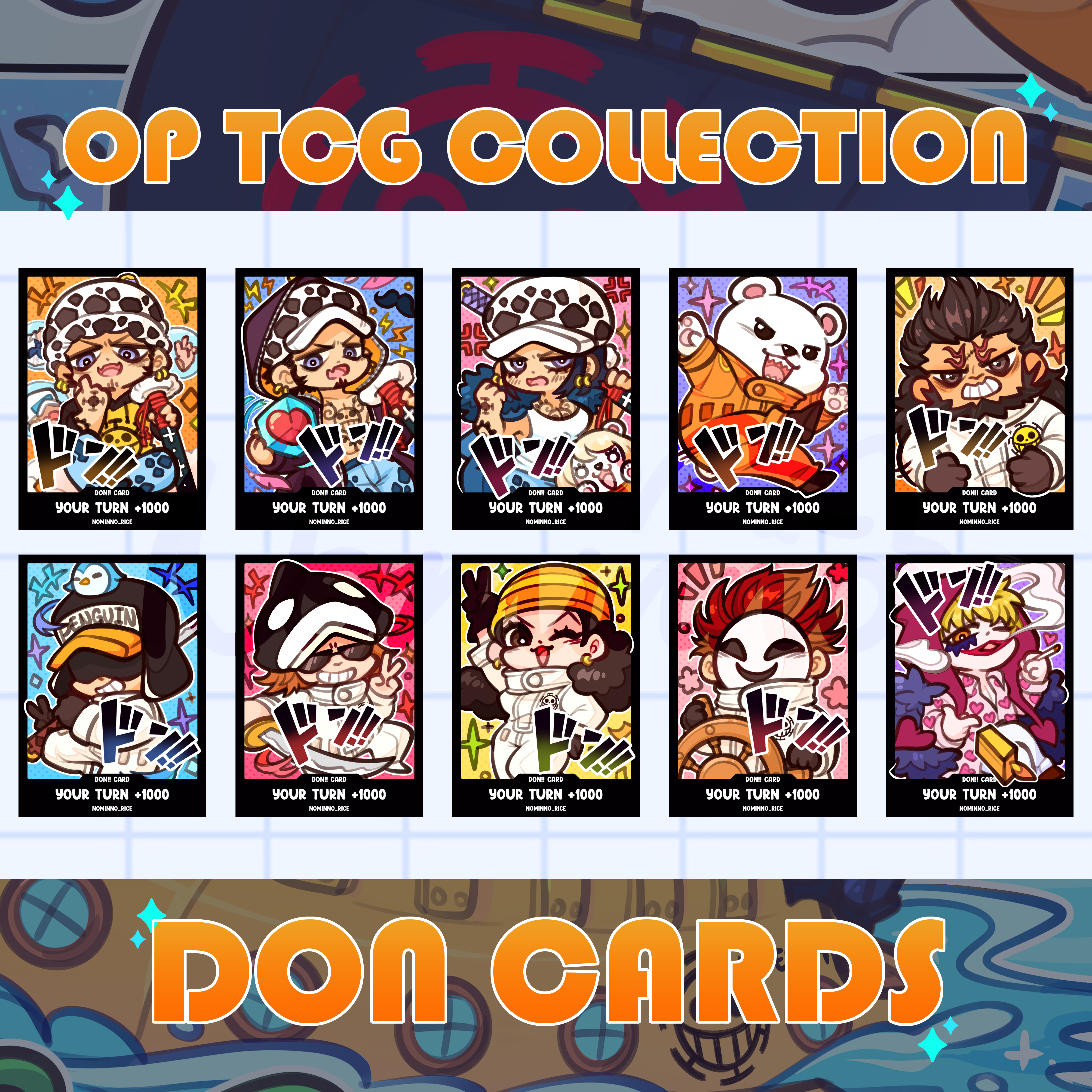 OPTCG Don! Cards Set 2 – Nominno
