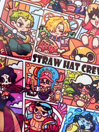 Straw Hat Pirates Manga Print