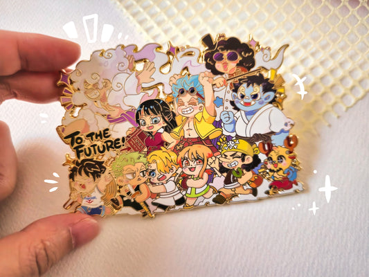 To the Future pin