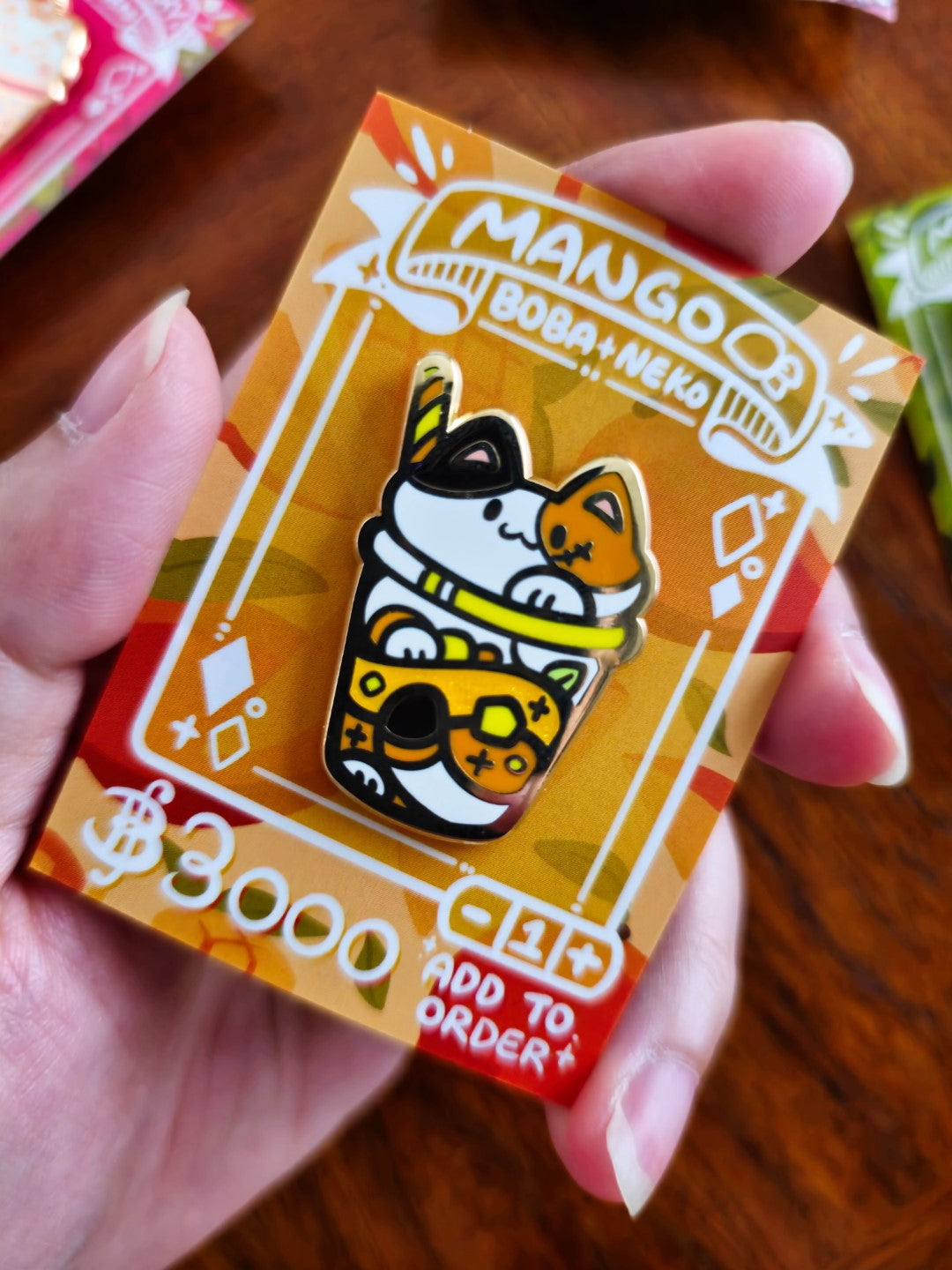 Boba Neko & Dessert Pin Gacha