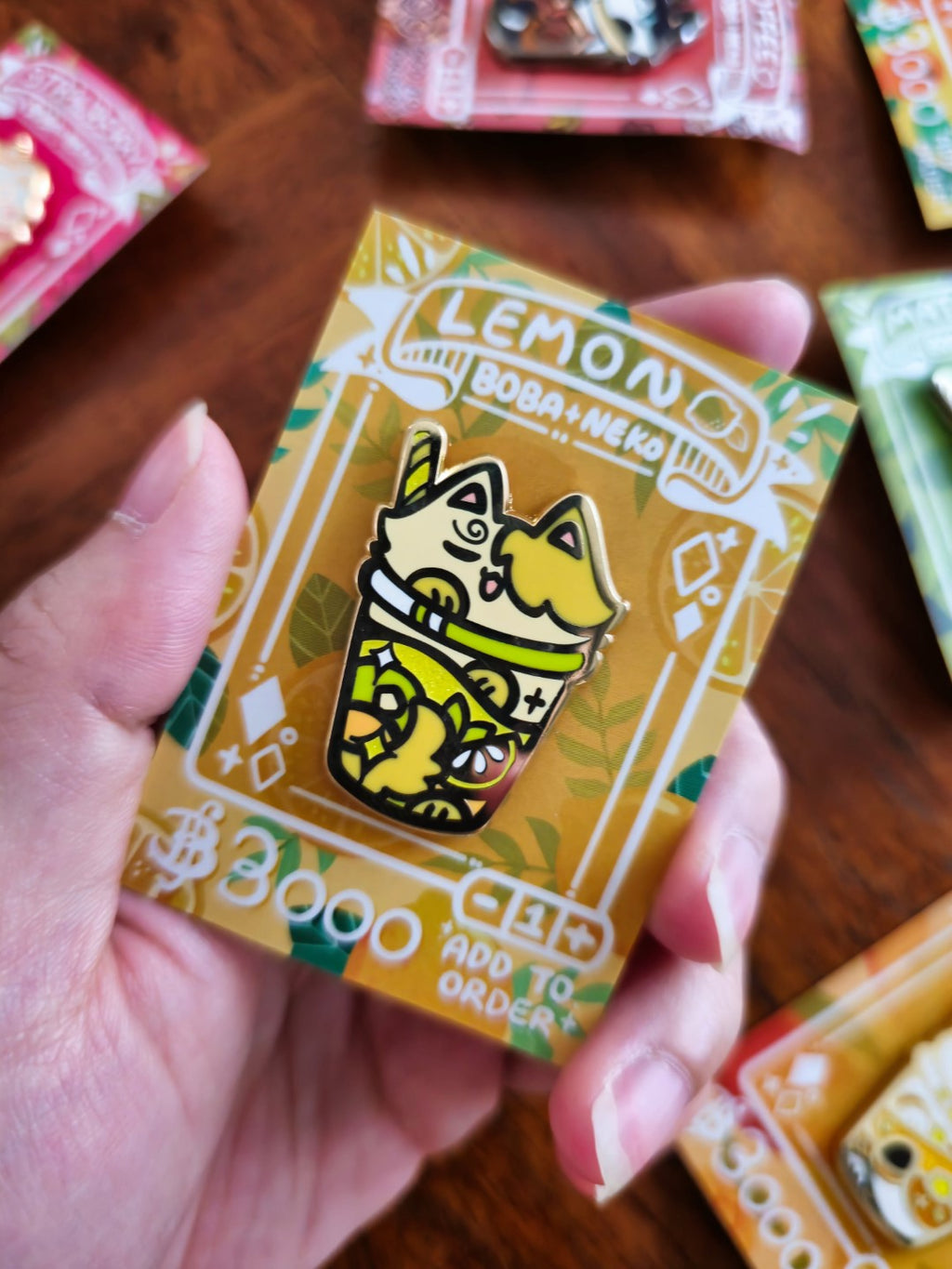 Boba Neko & Dessert Pin Gacha