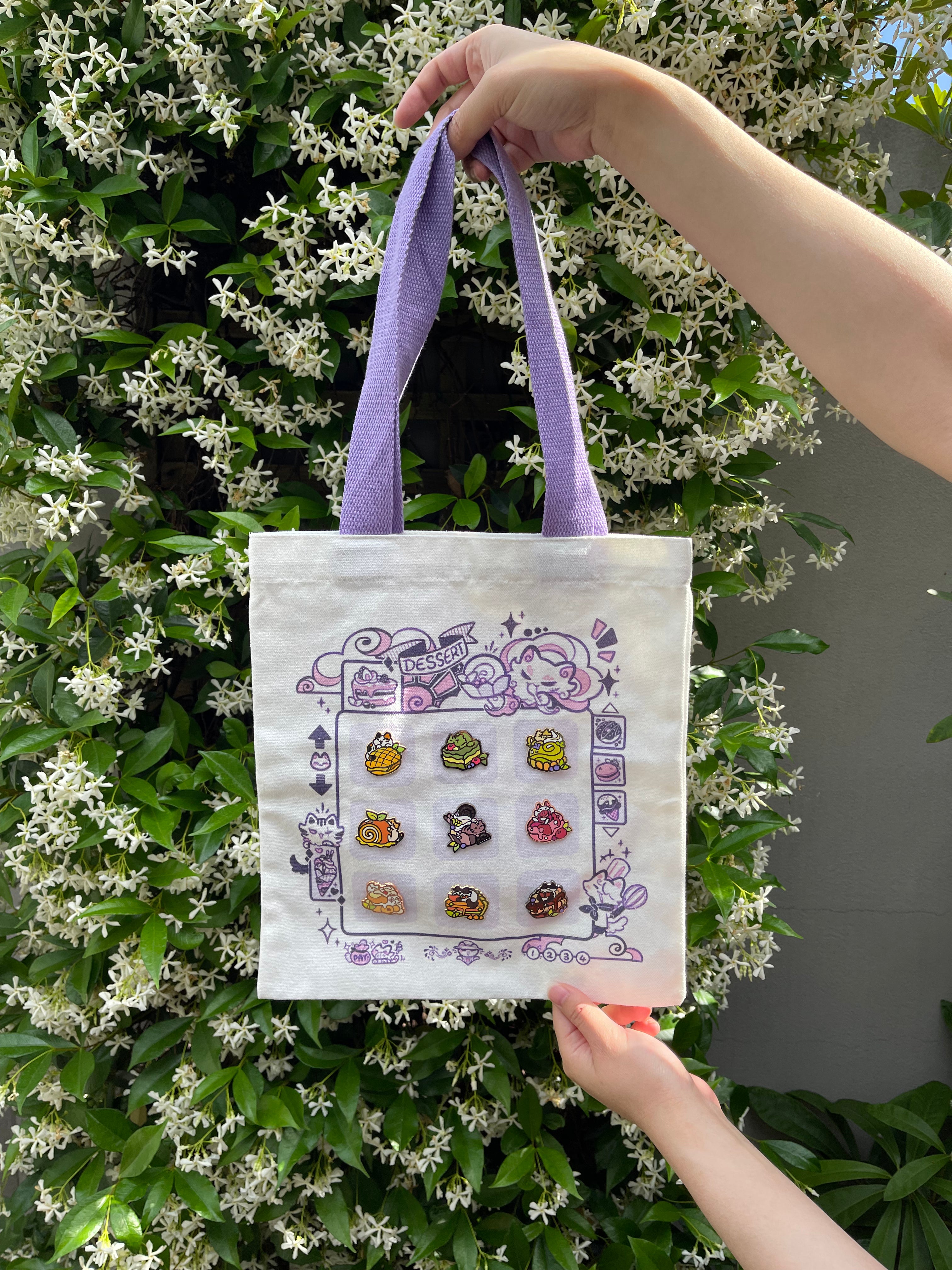 Boba Neko Drink Menu & Dessert Tote Bag Main image