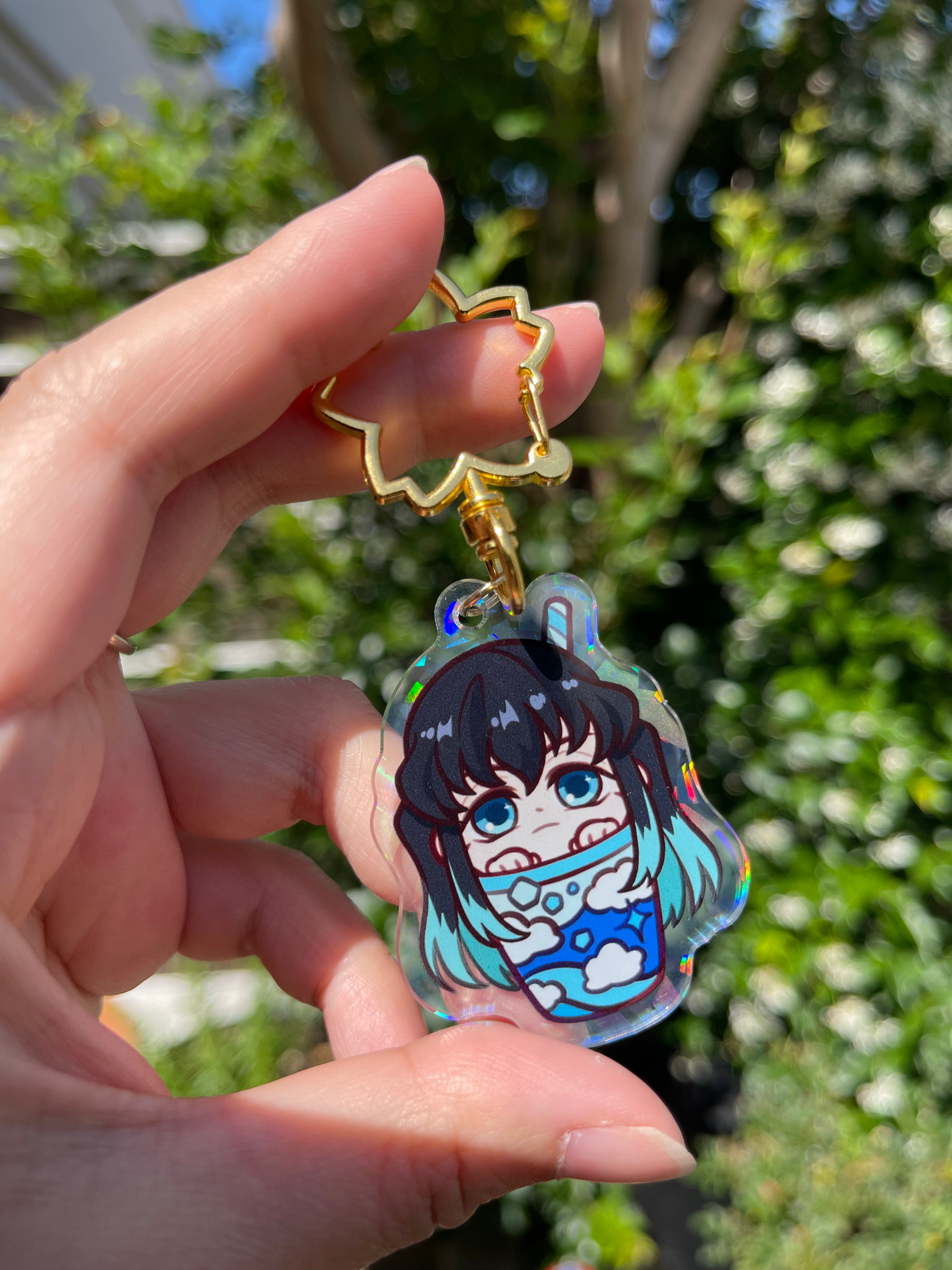 Demon Slayer Hashira Boba Keychain