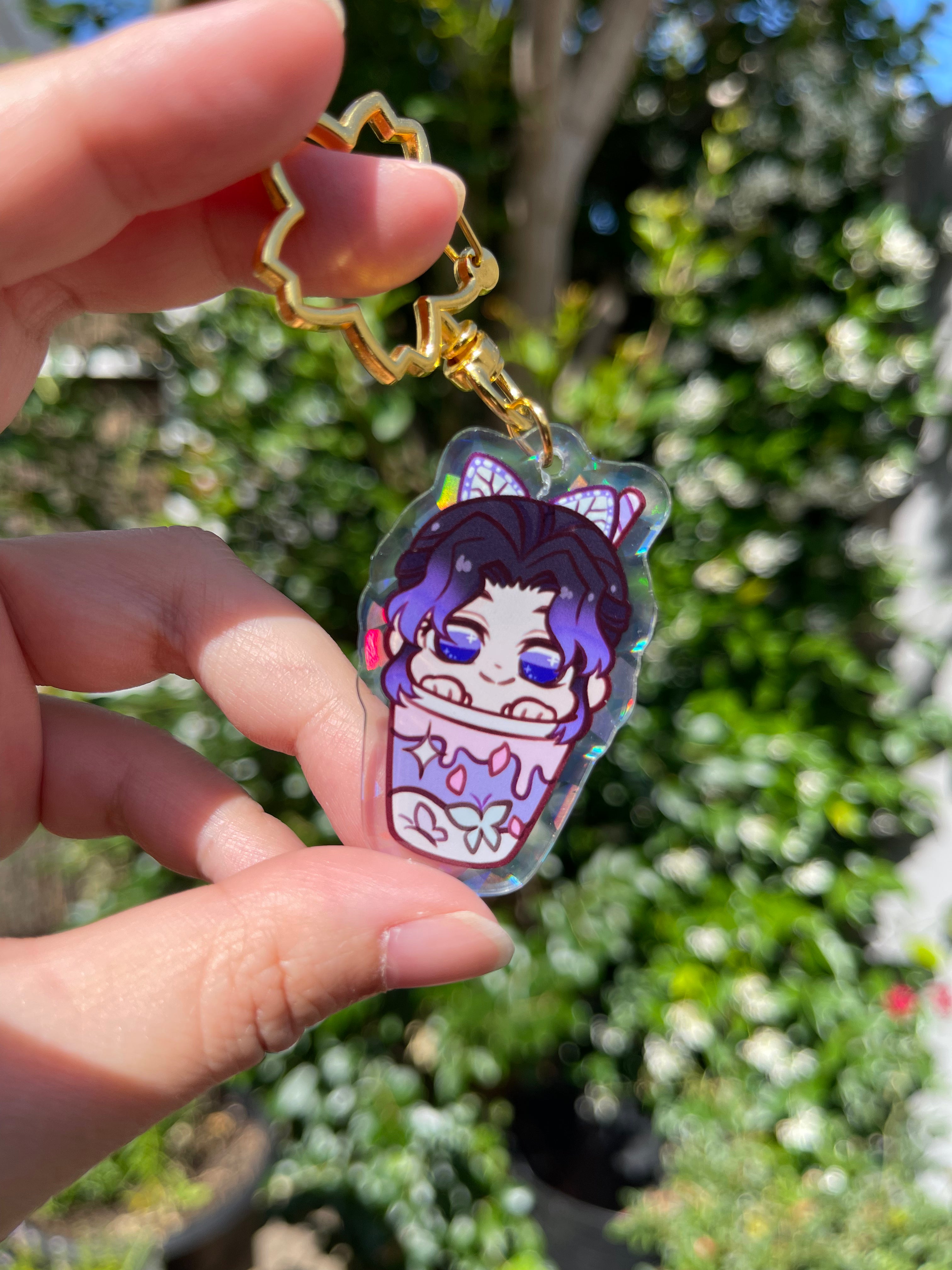 Demon Slayer Hashira Boba Keychain