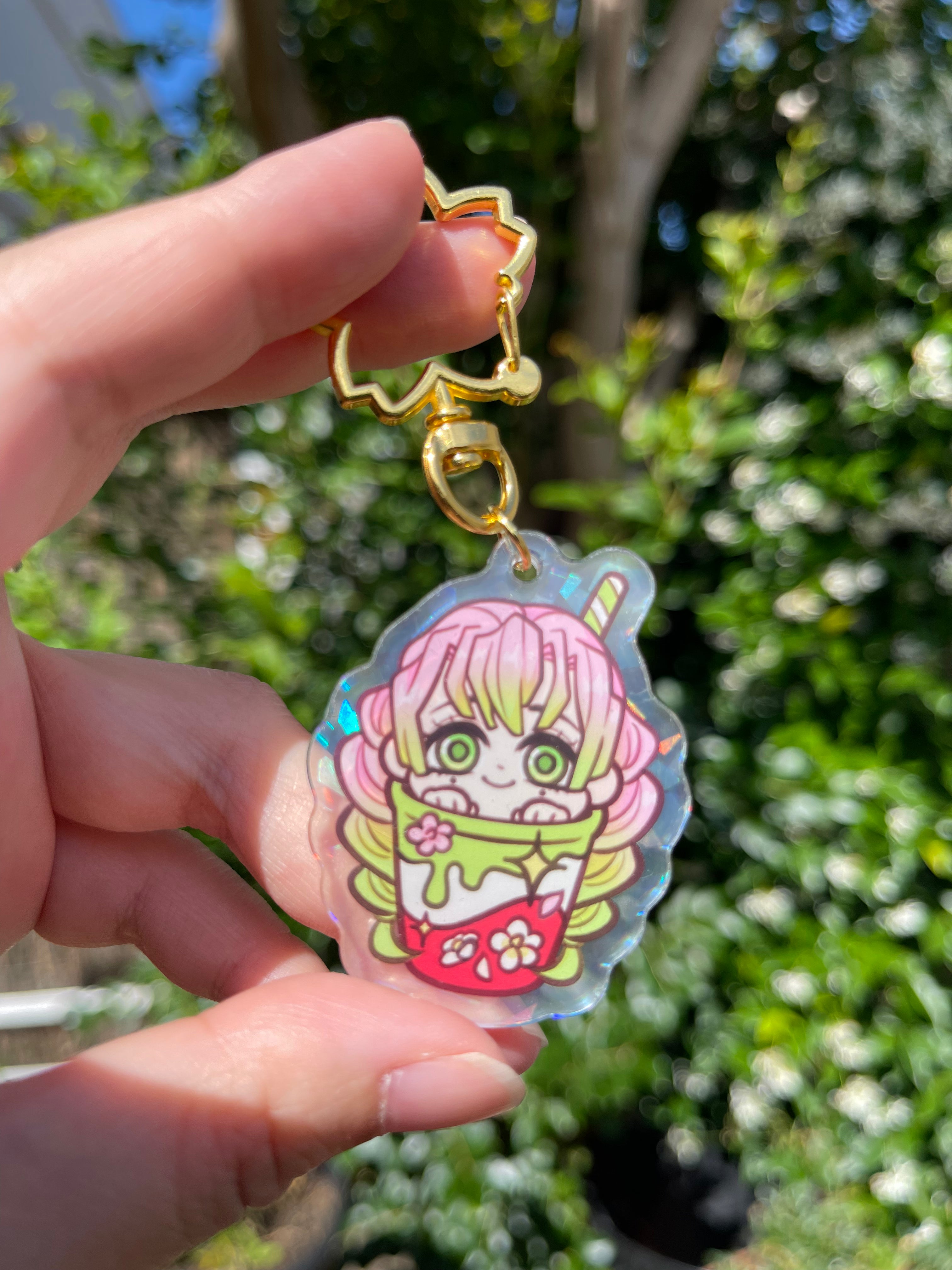 Demon Slayer Hashira Boba Keychain
