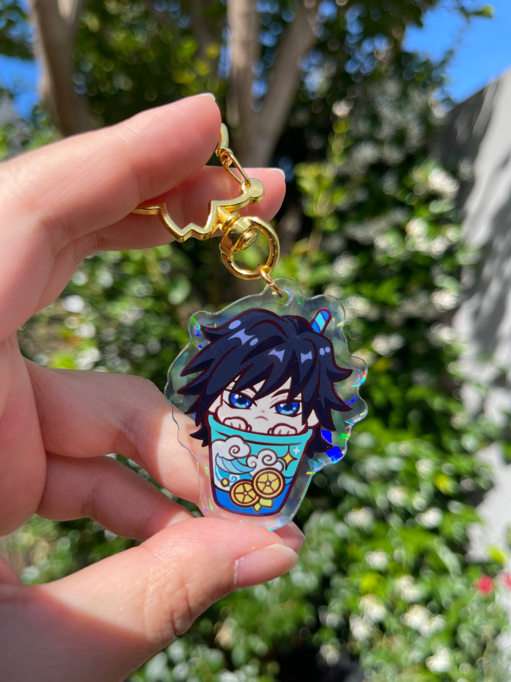Demon Slayer Hashira Boba Keychain