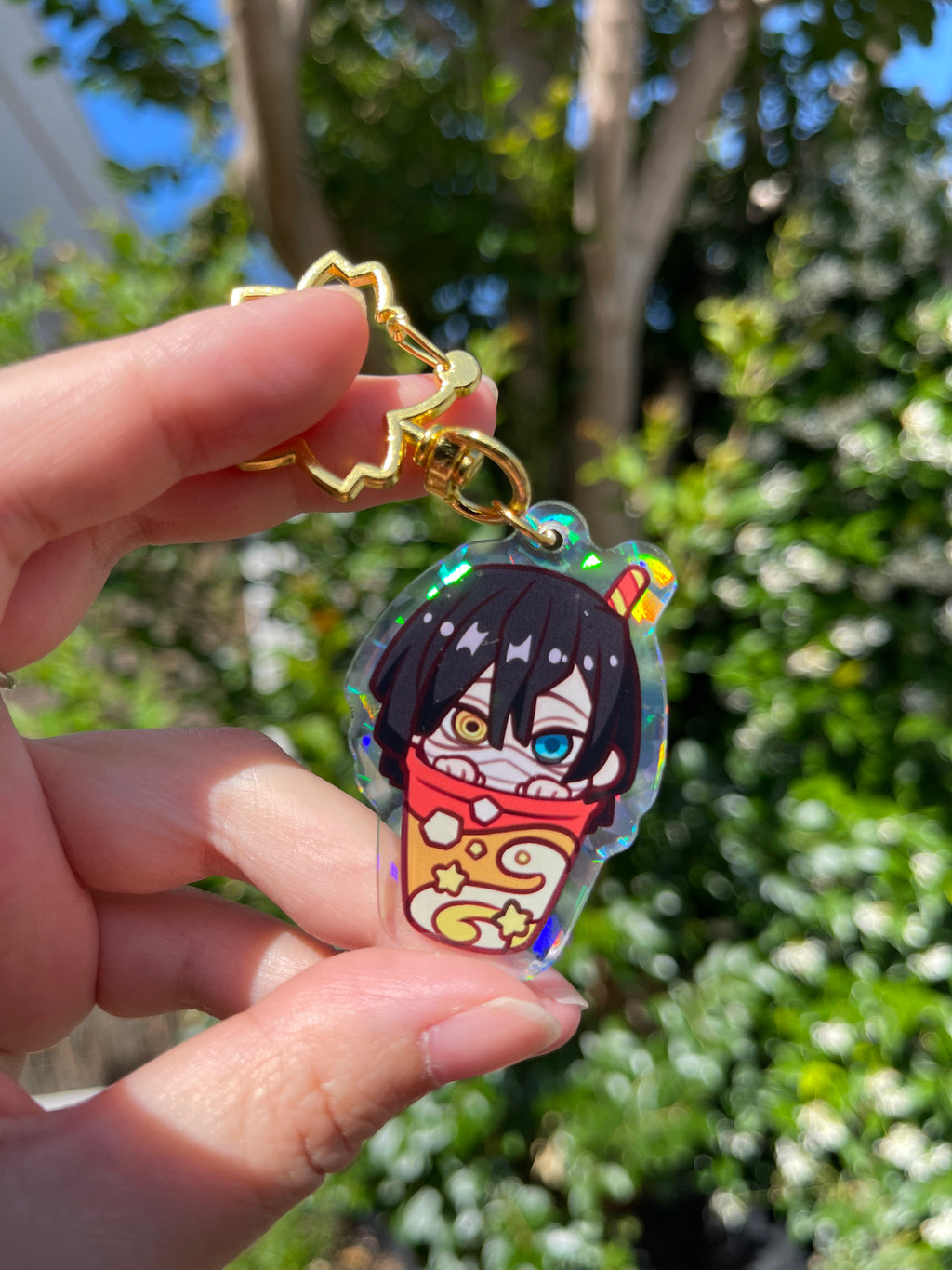 Demon Slayer Hashira Boba Keychain