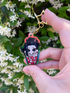 MHA Boba Keychain