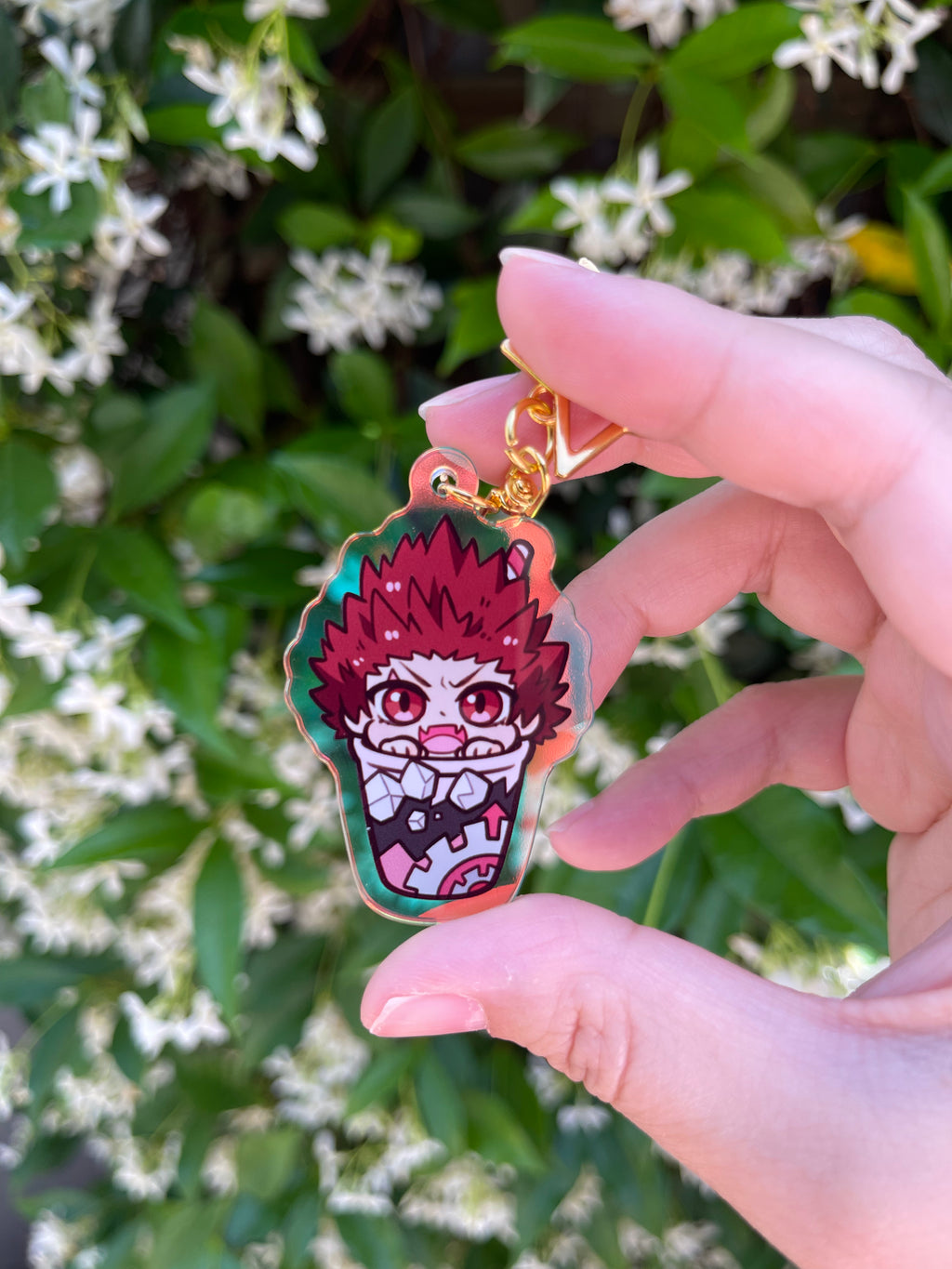 MHA Boba Keychain