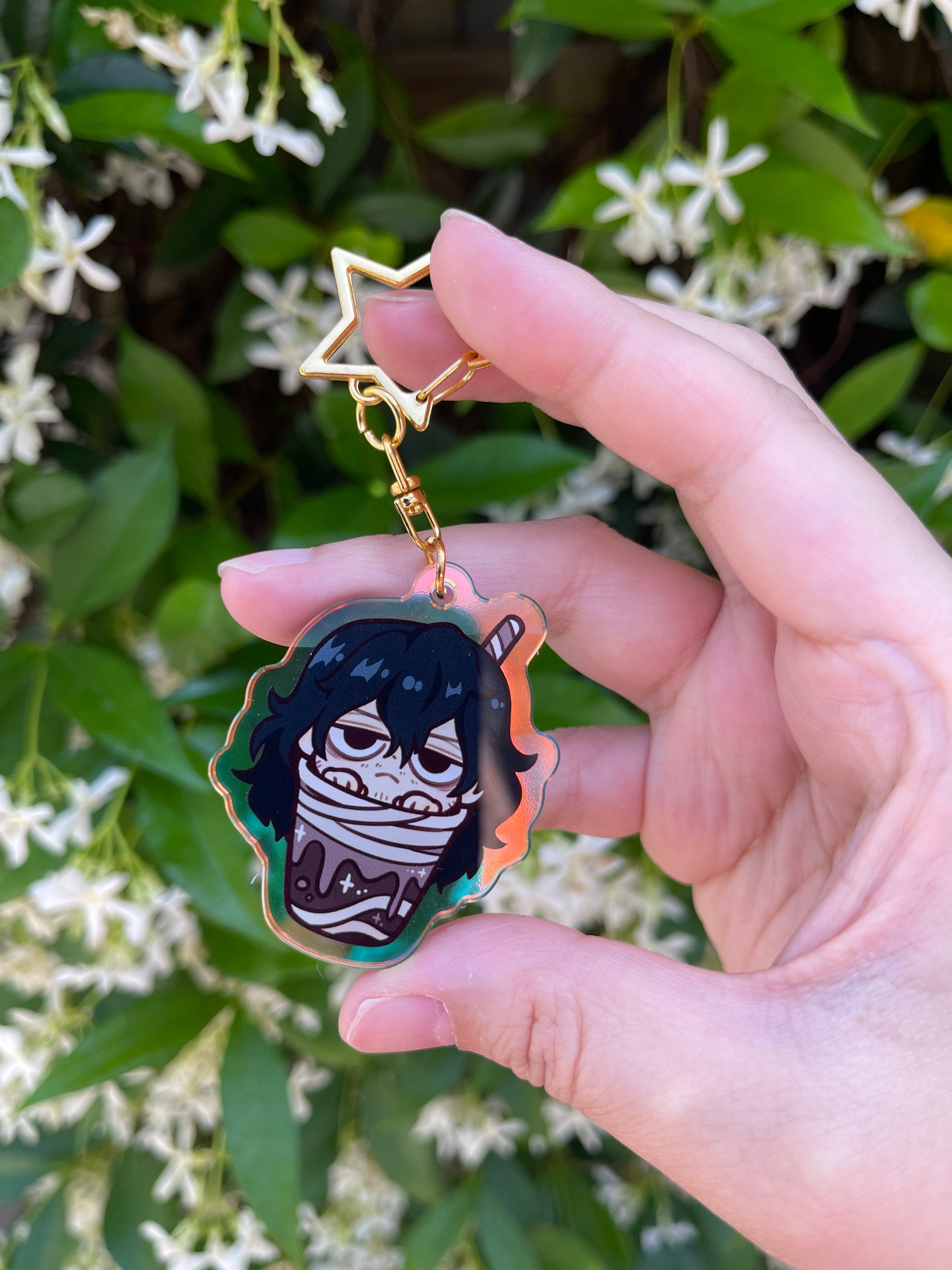 MHA Boba Keychain