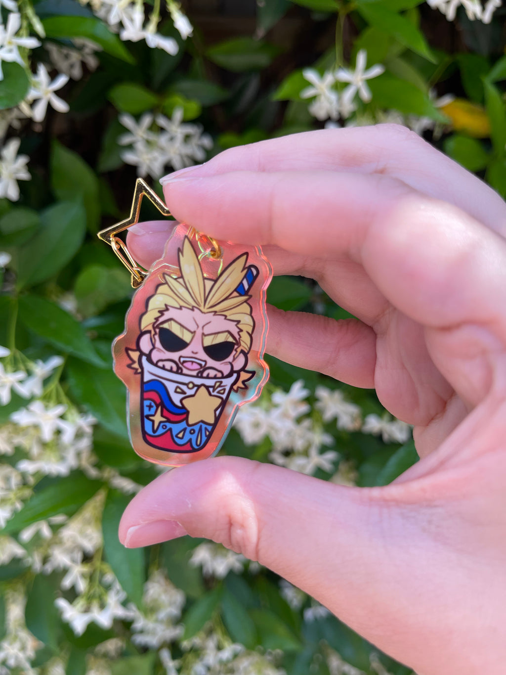 MHA Boba Keychain