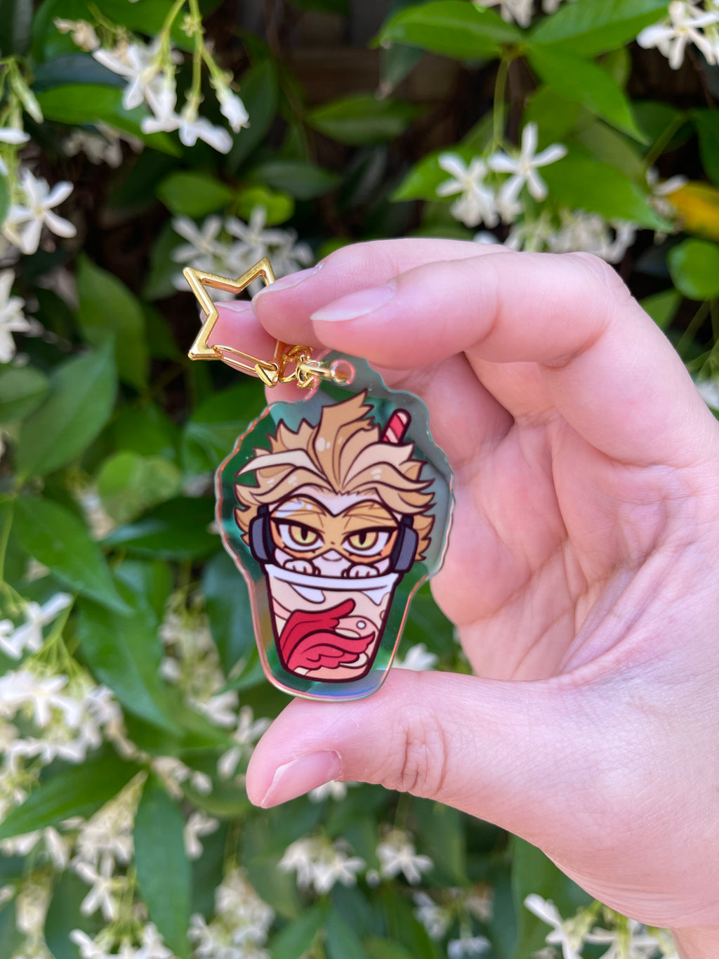 MHA Boba Keychain