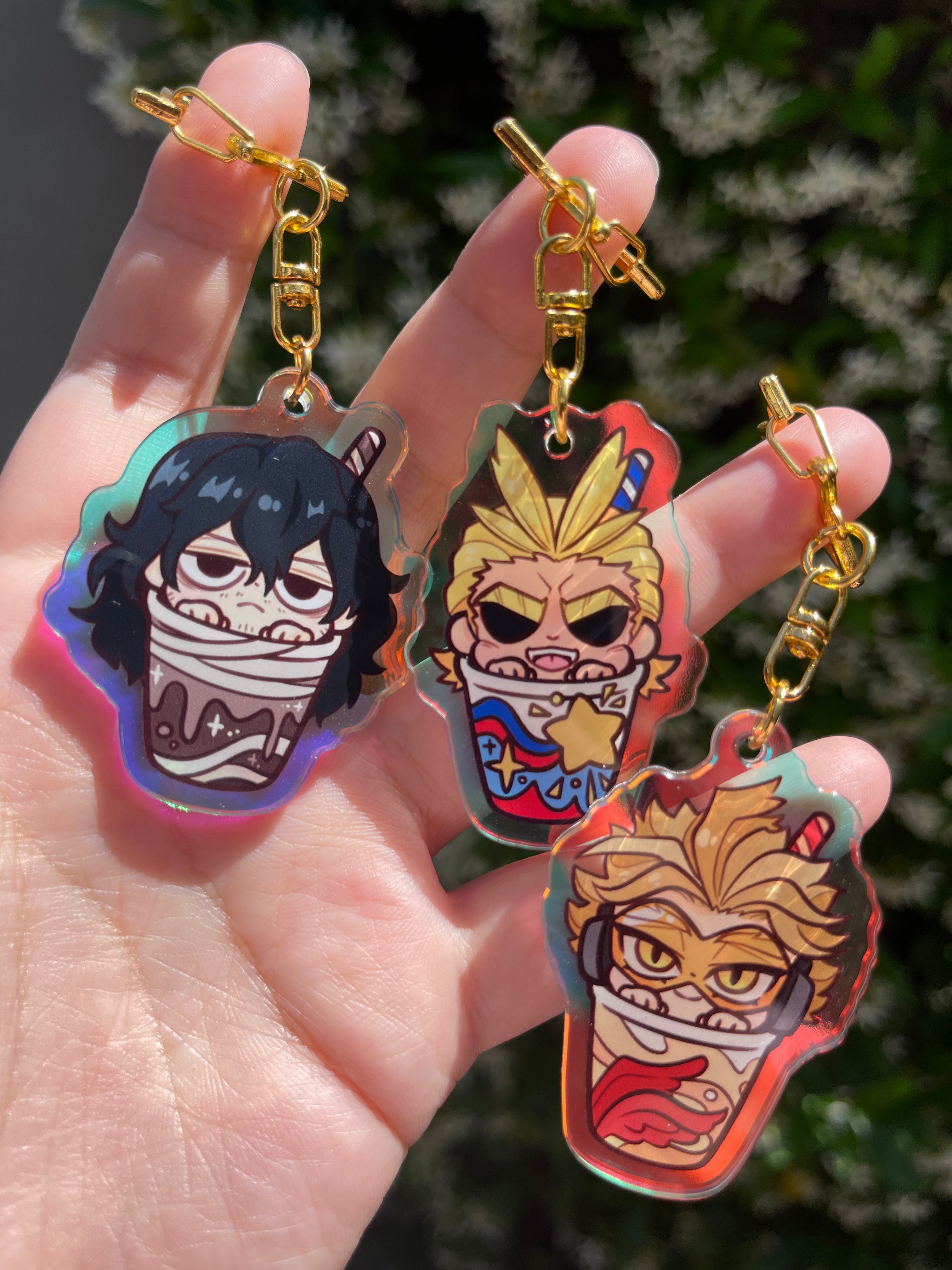 MHA Boba Keychain Main image