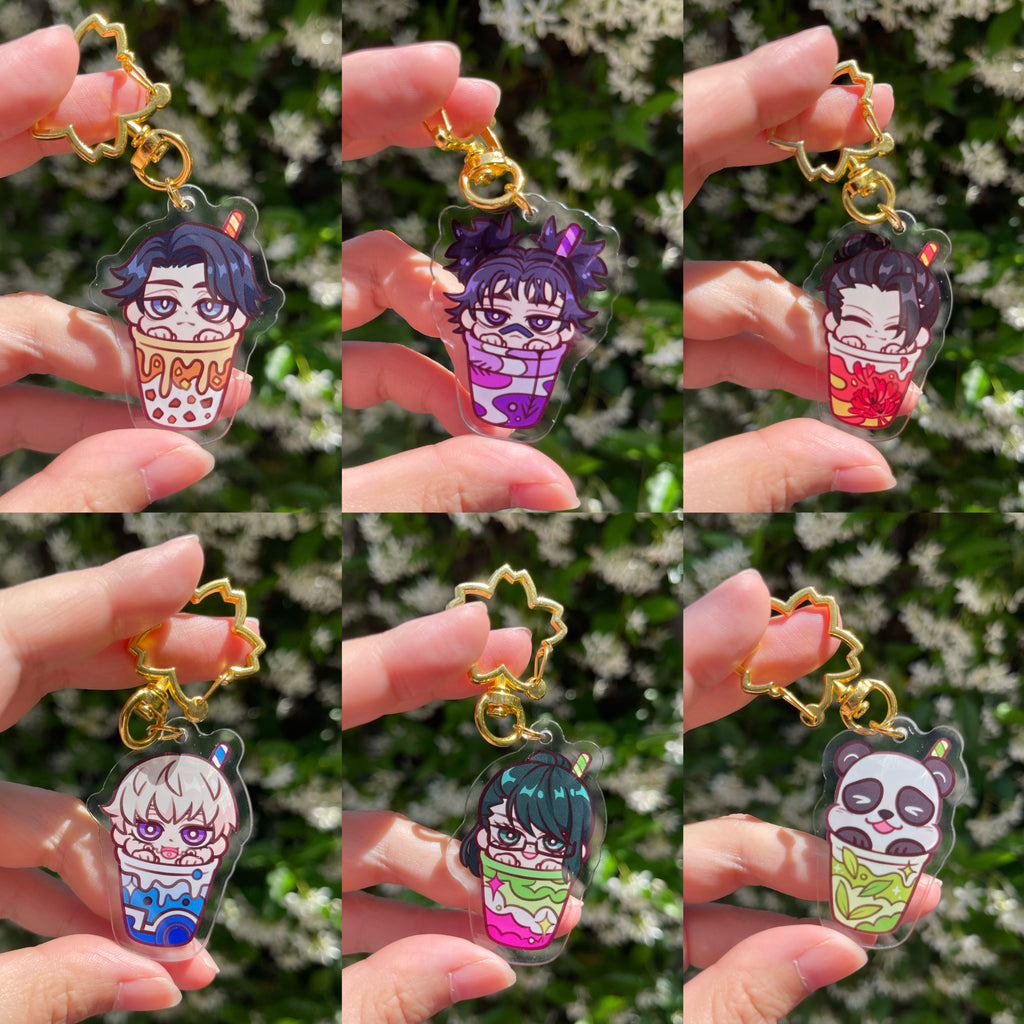 JJK Boba Keychain 2nd Wave