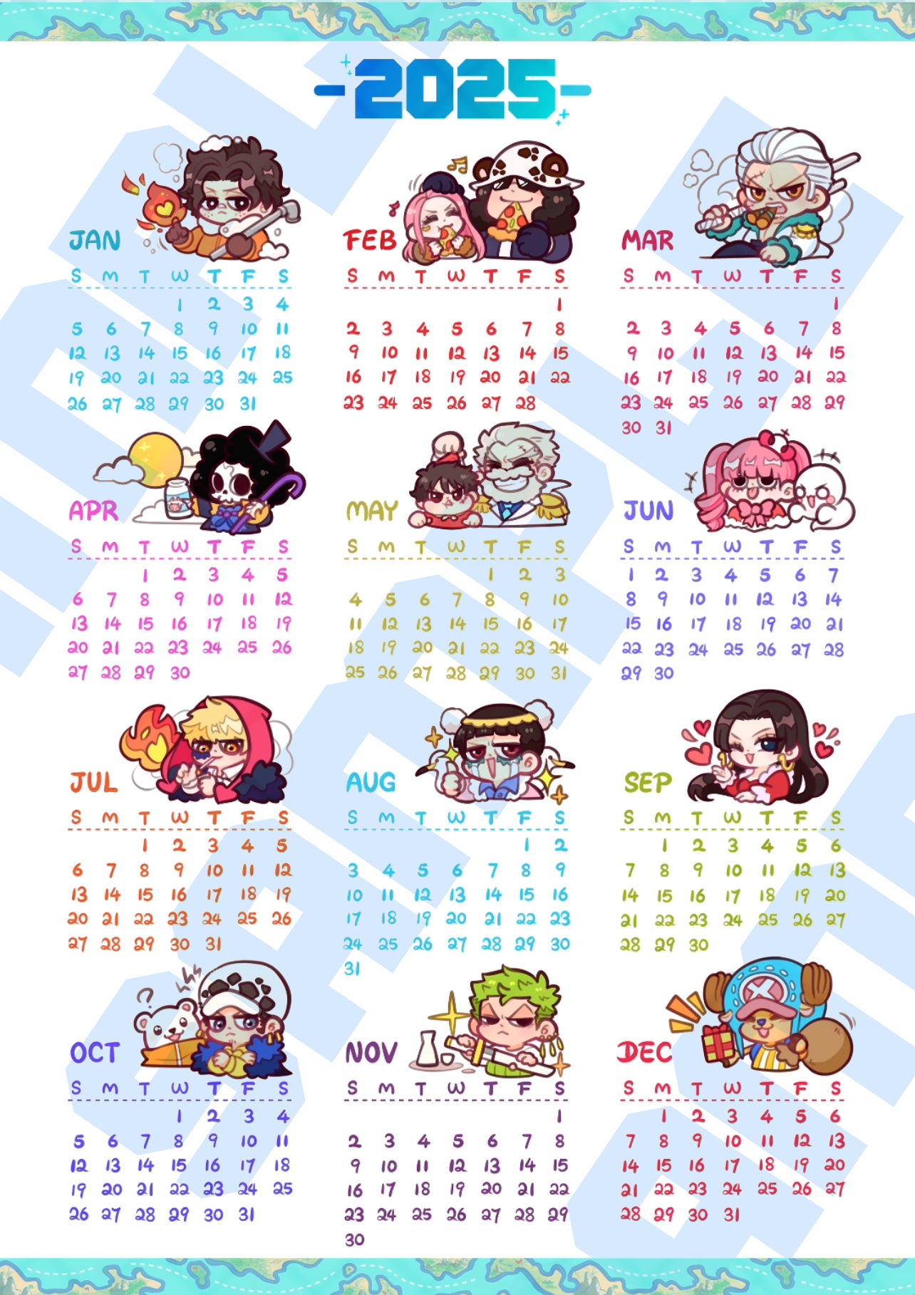 OP 2025 Digital Calendar Secondary image