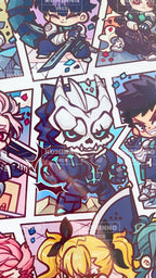 Kaiju Manga Print