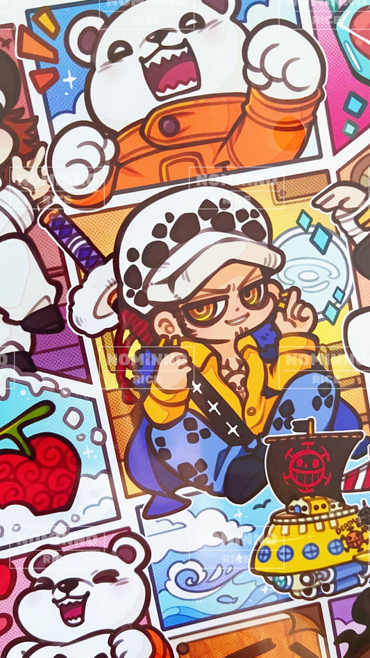 The Heart Pirates Manga Print