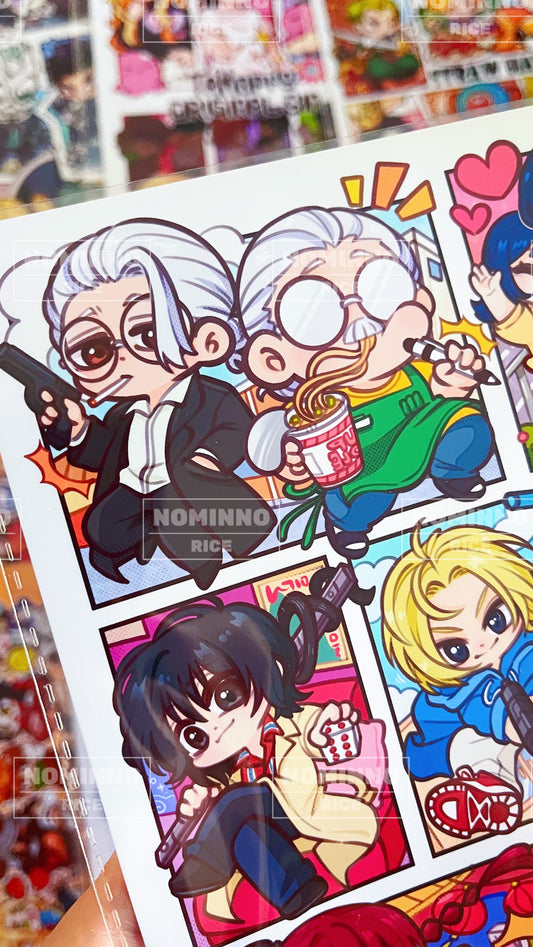 Sakamoto Manga Print