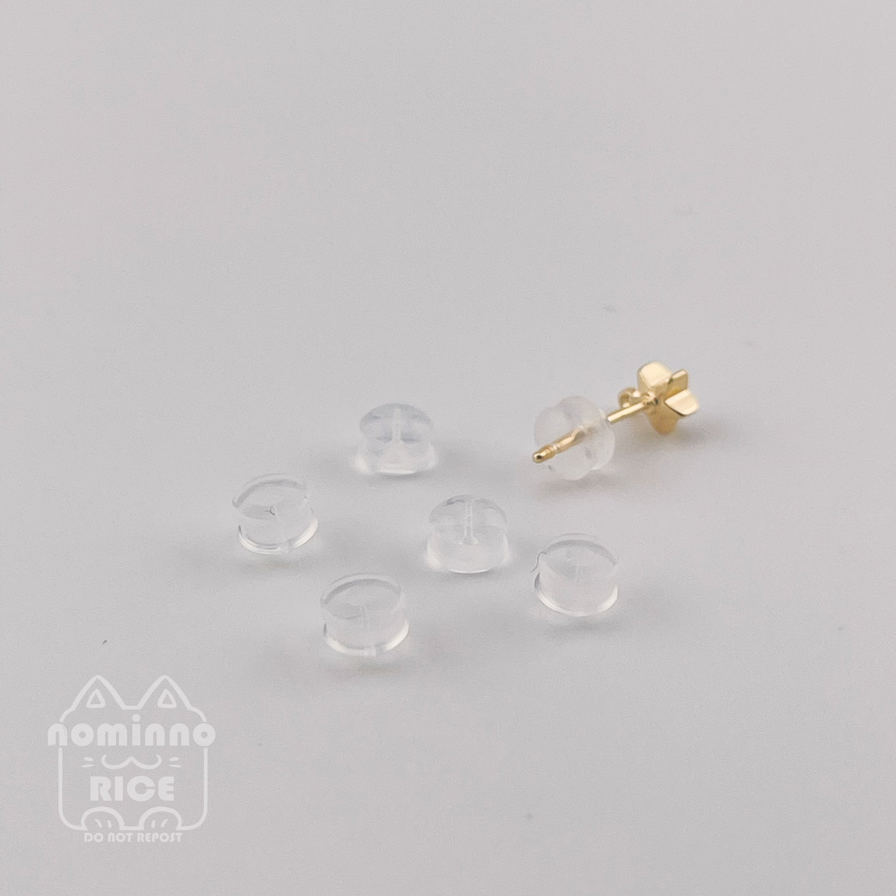 OP Charm Earring & Brooch