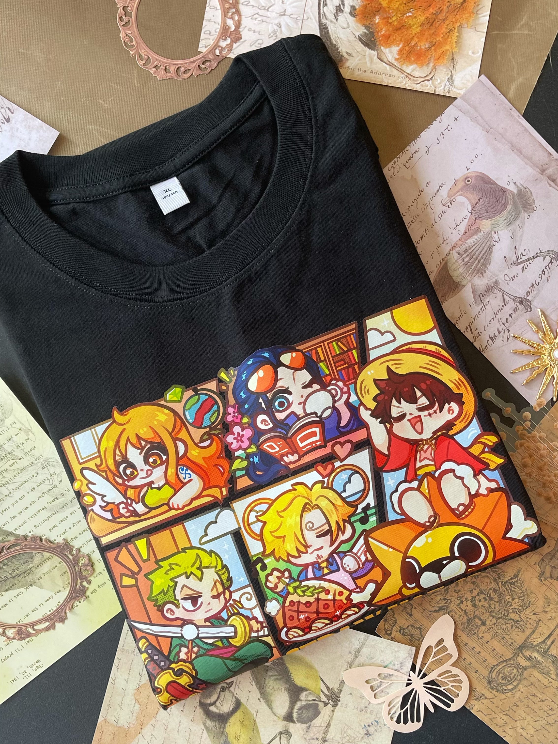 Straw Hat Crew Oversized T-Shirt Secondary image