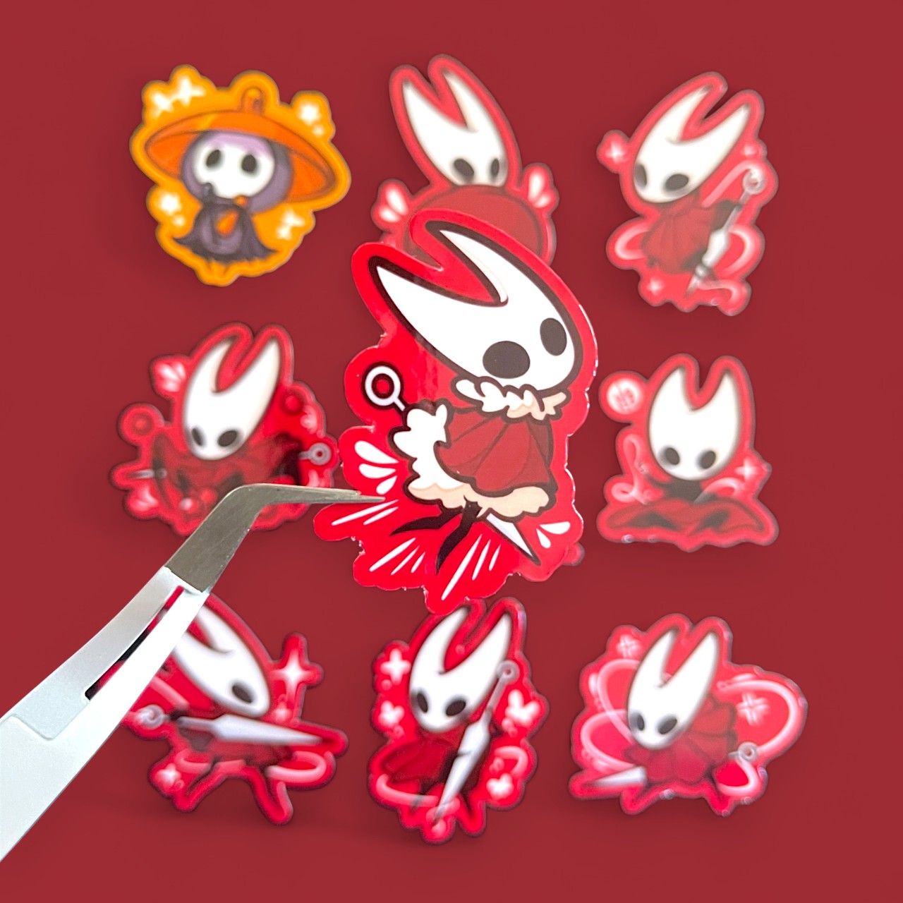 Silksong Sticker Set