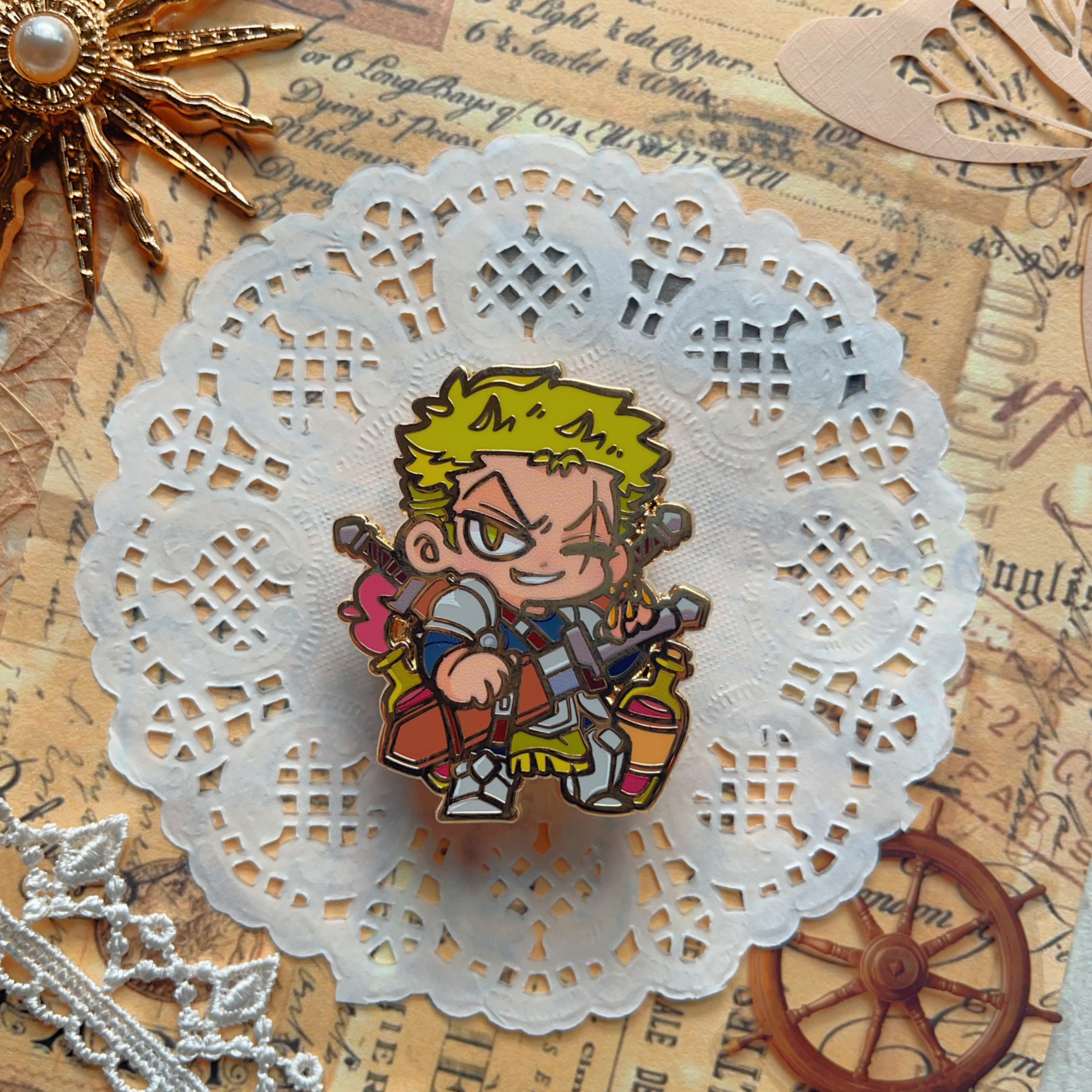 OP Dungeons & Pirates Pins