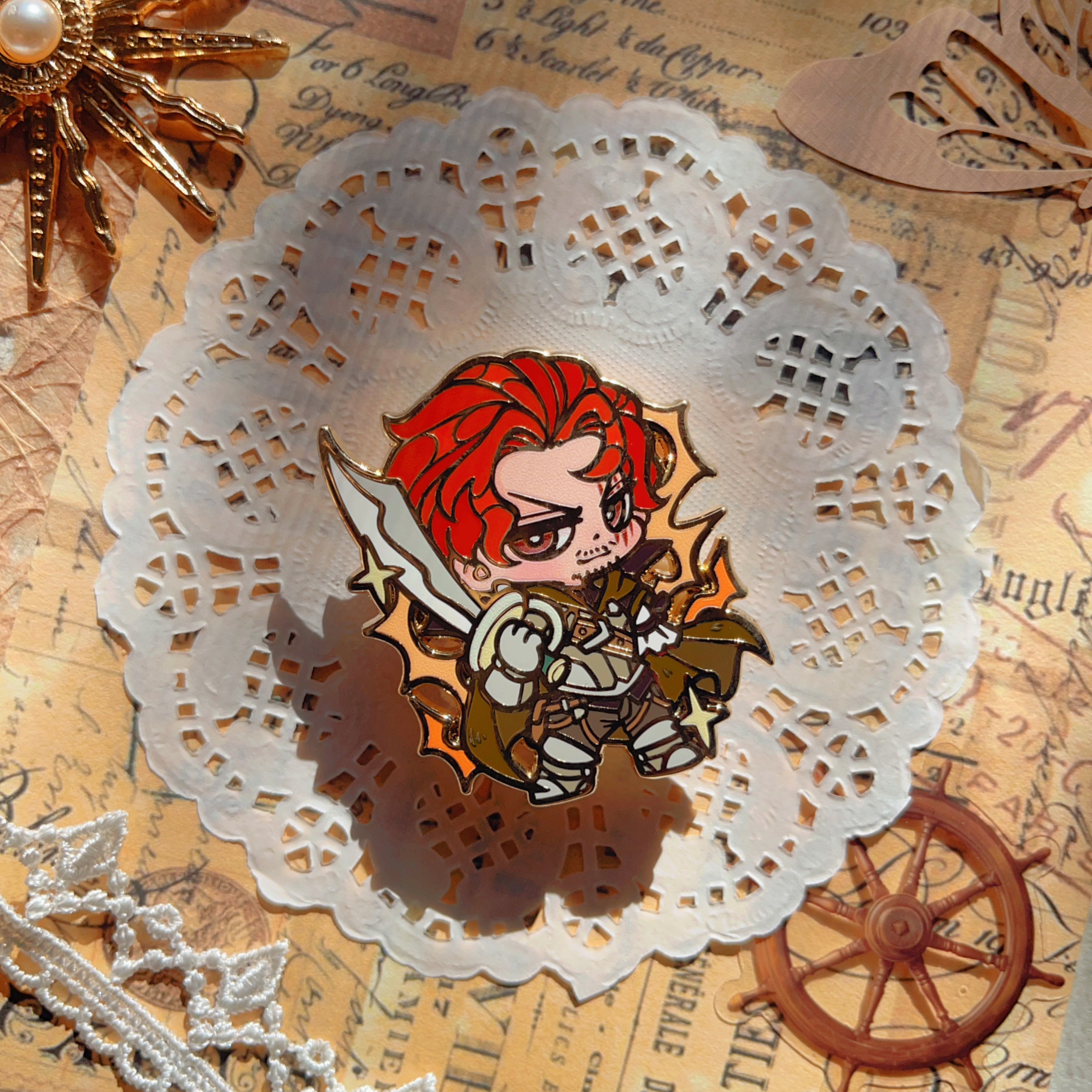 OP Dungeons & Pirates Pins