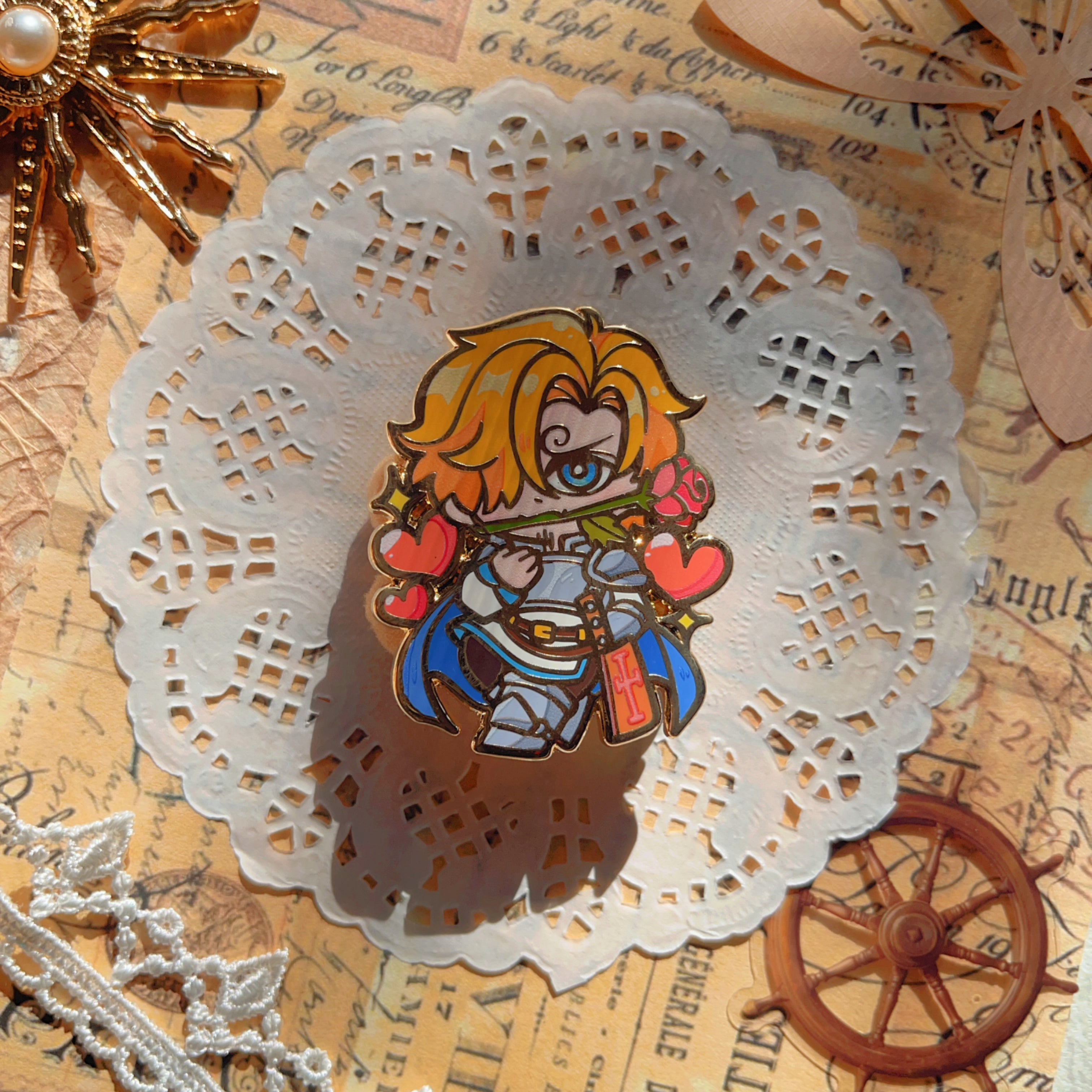 OP Dungeons & Pirates Pins