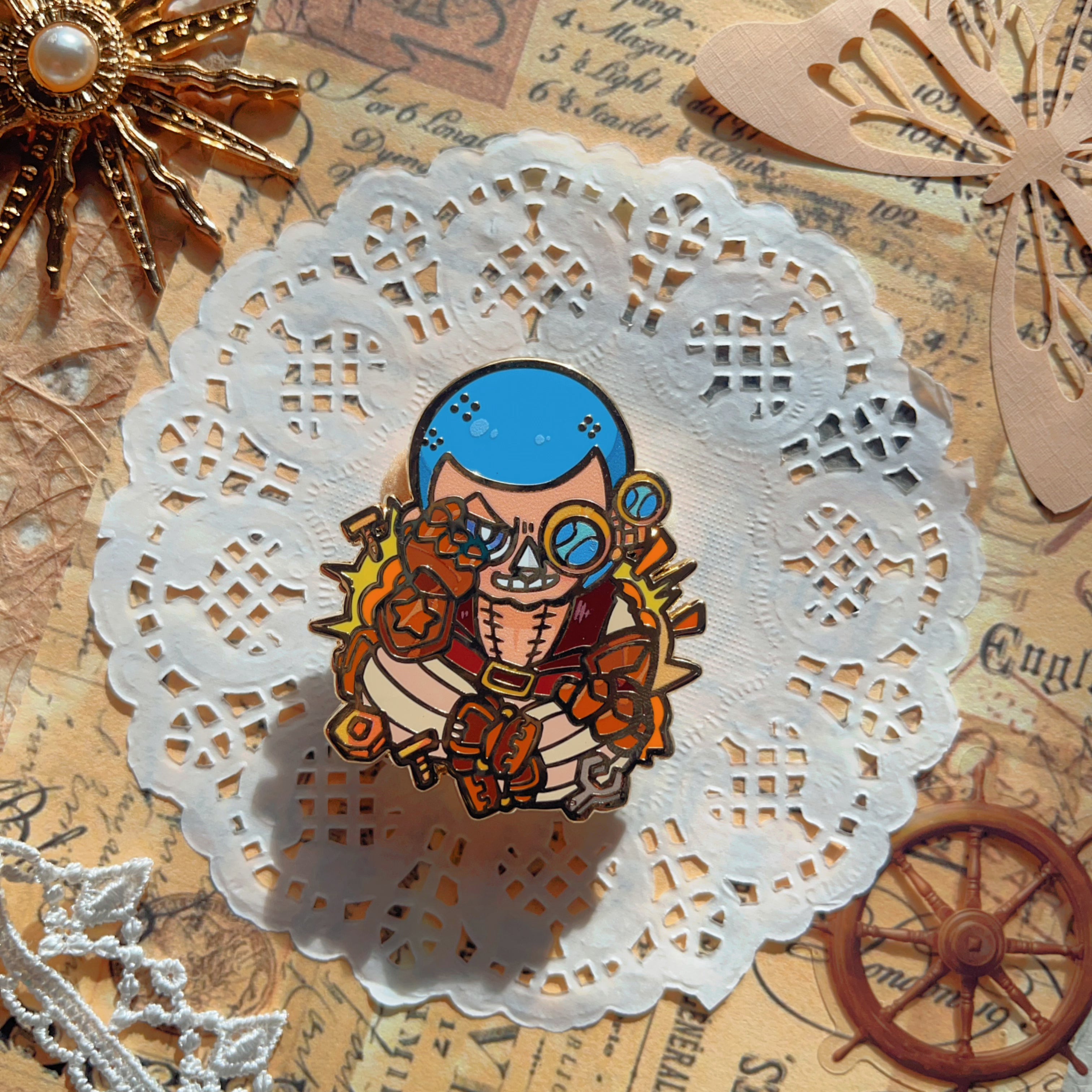 OP Dungeons & Pirates Pins