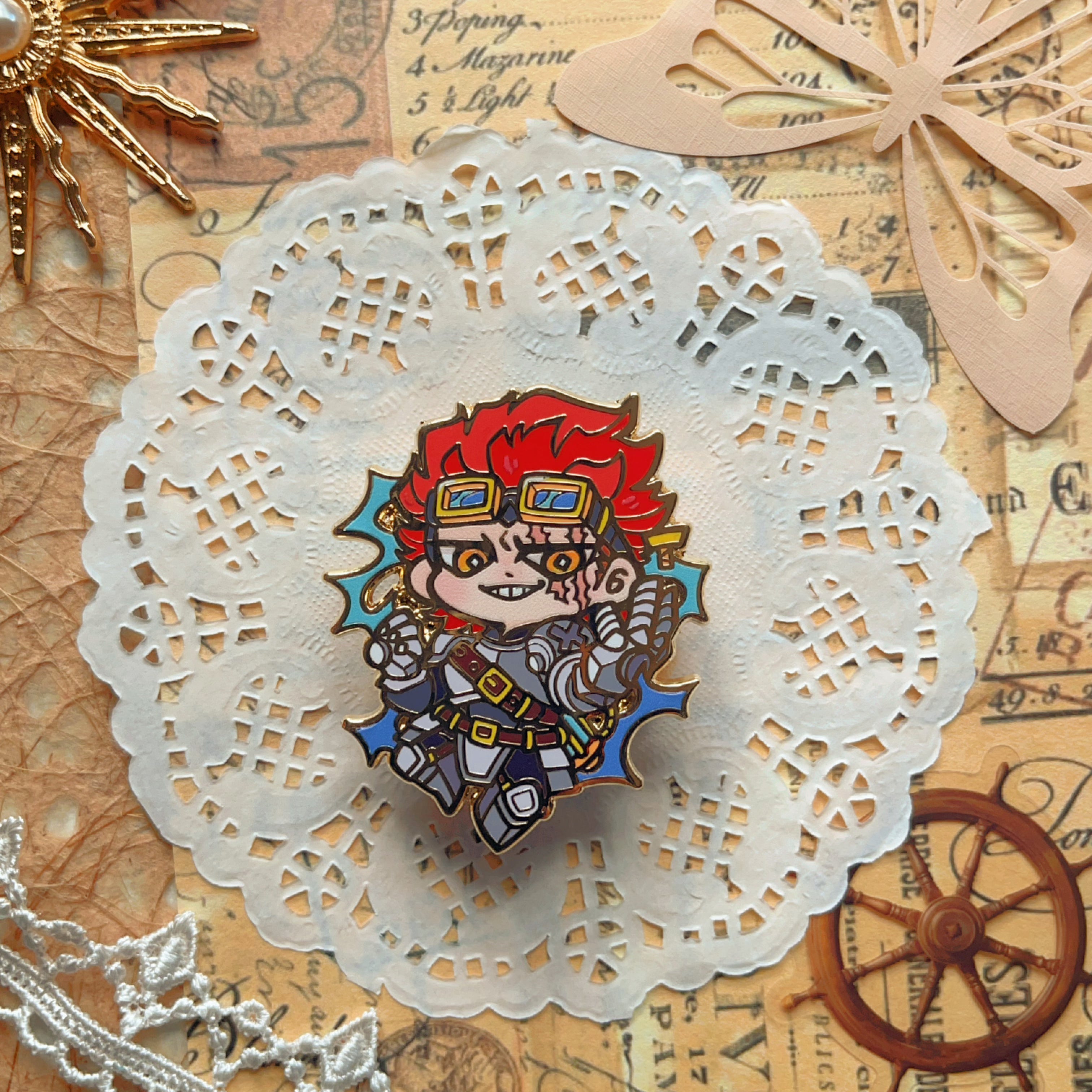 OP Dungeons & Pirates Pins