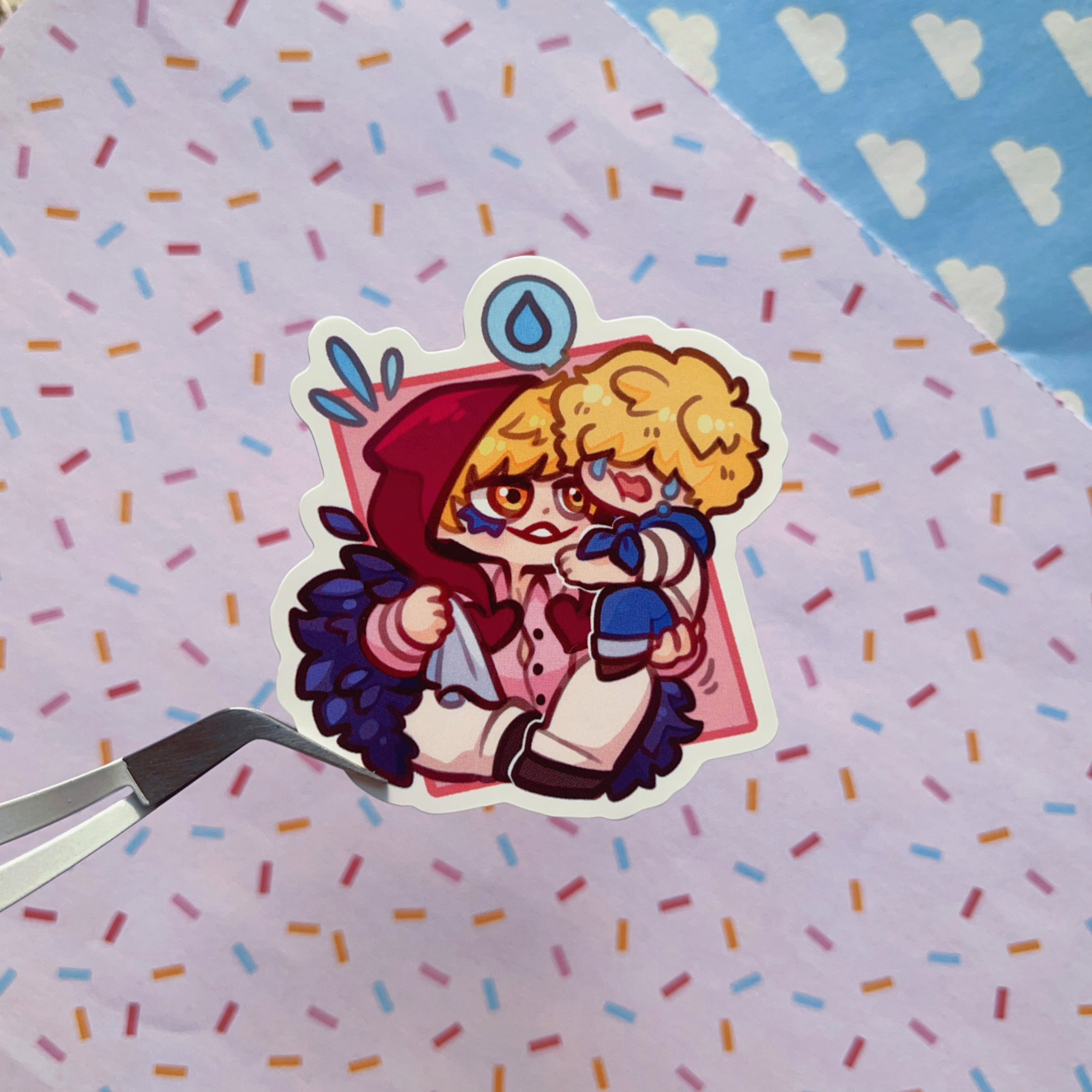 OP Past & Future Stickers