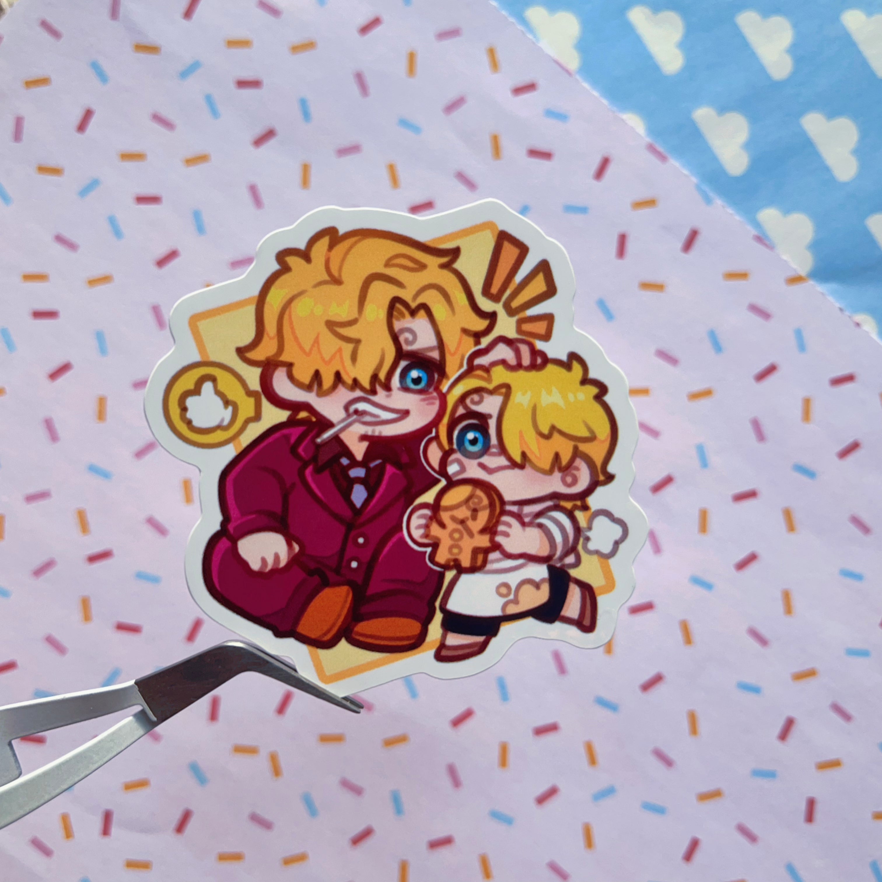OP Past & Future Stickers