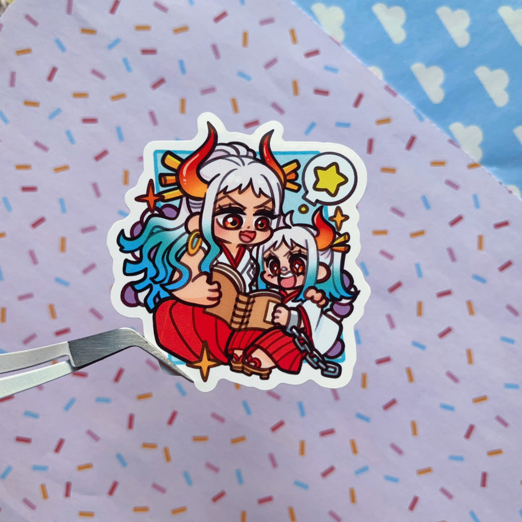 OP Past & Future Stickers