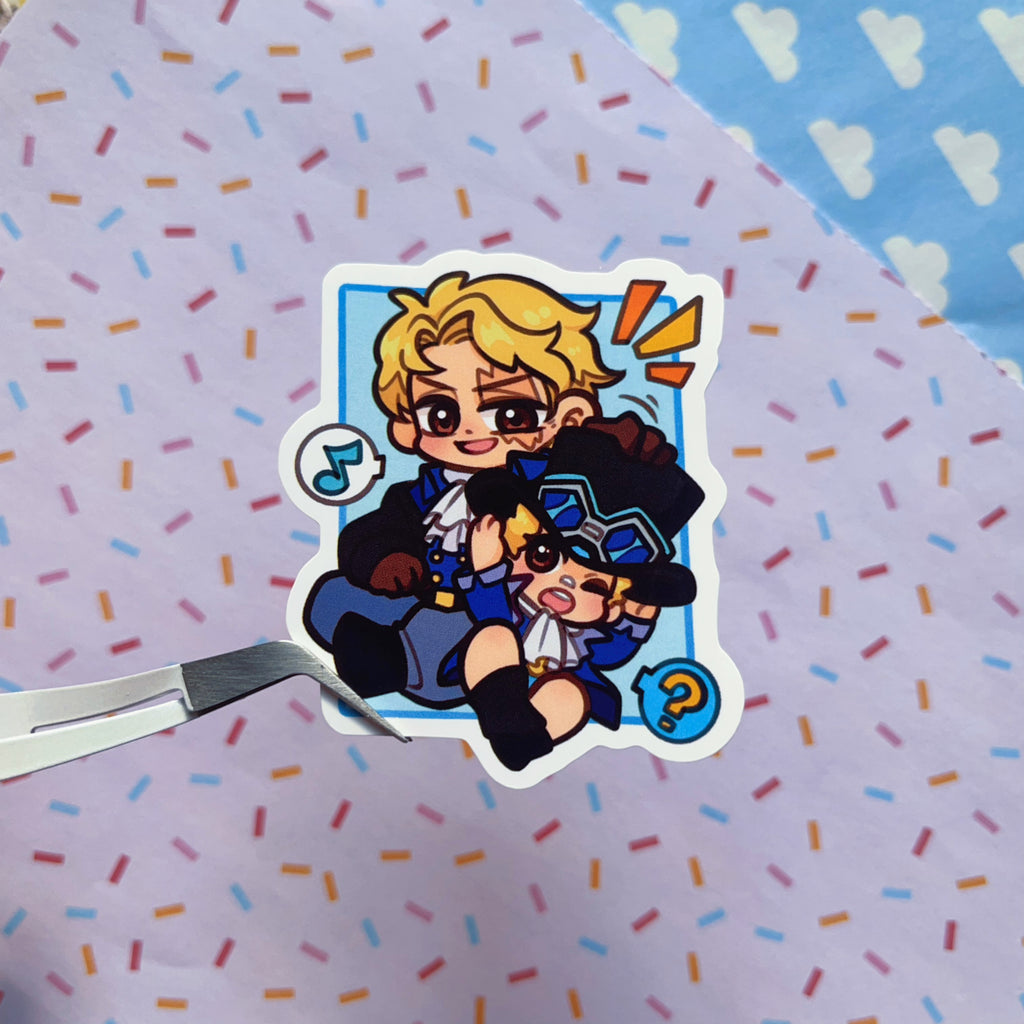 OP Past & Future Stickers