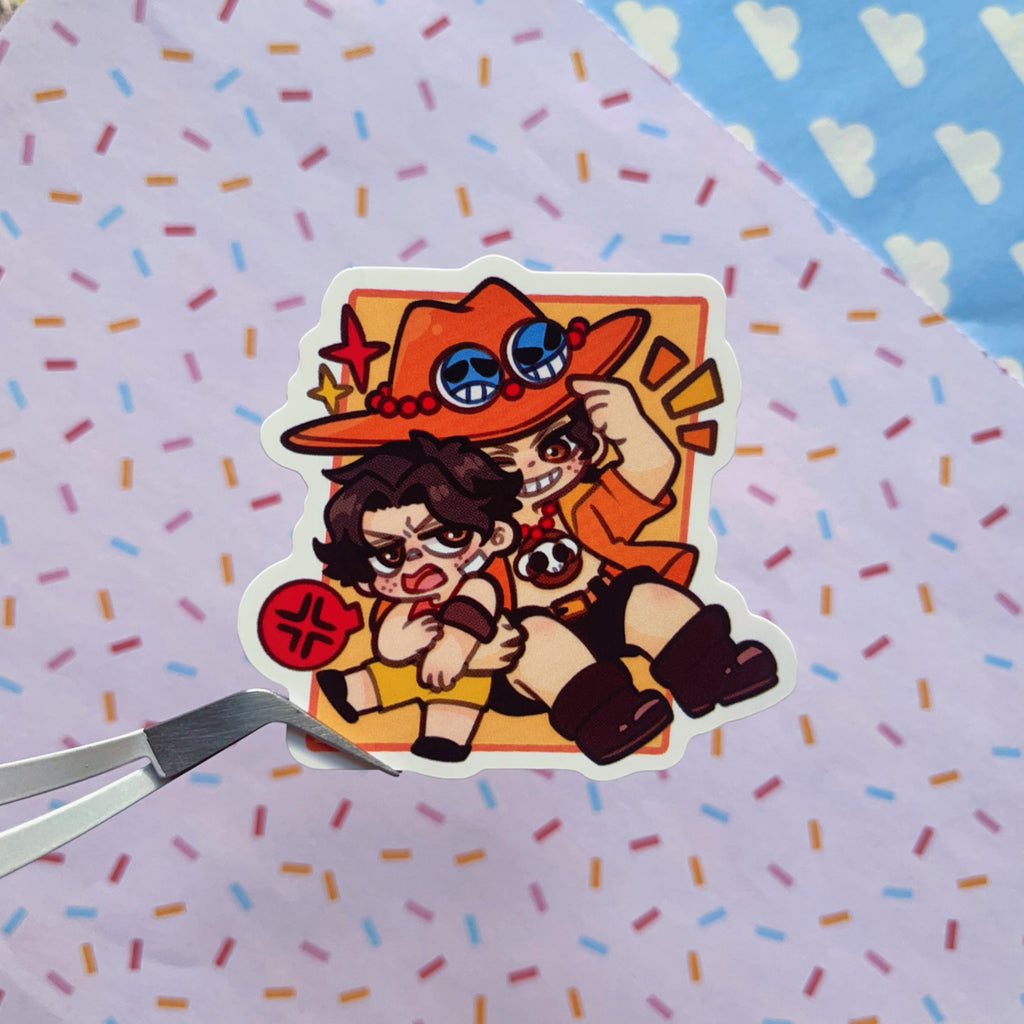 OP Past & Future Stickers