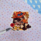 OP Past & Future Stickers