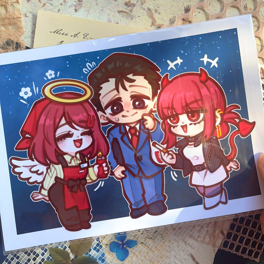Yamada, Sasaki & Toyama Print