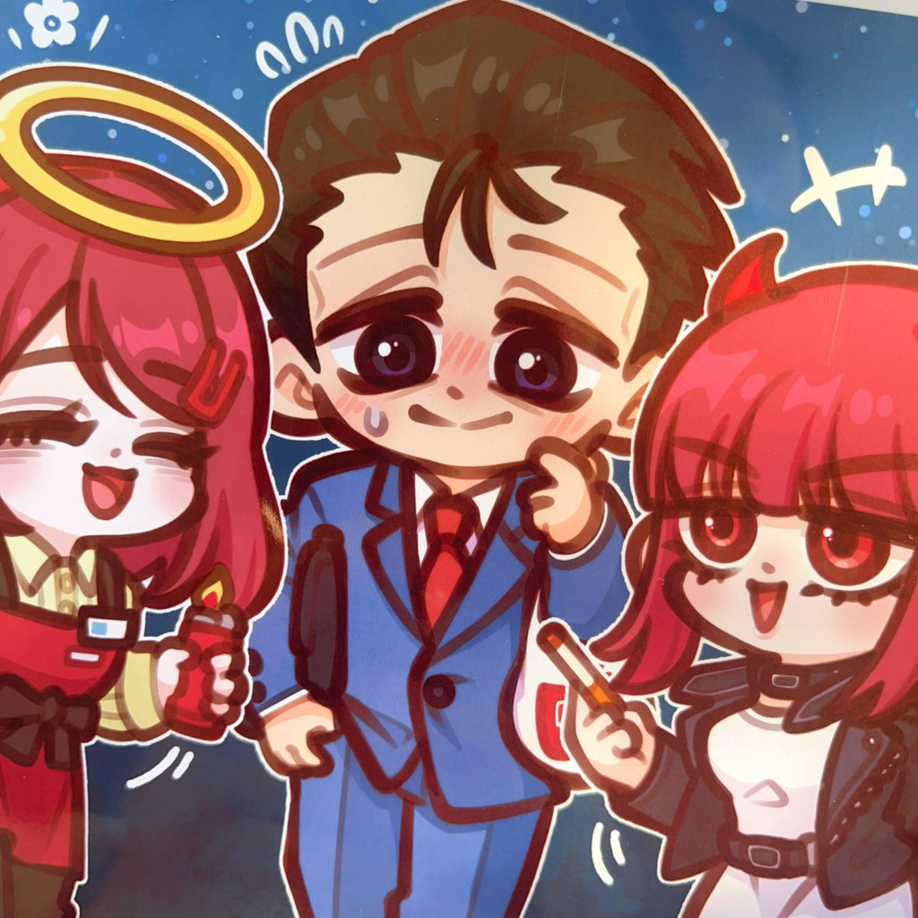 Yamada, Sasaki & Toyama Print