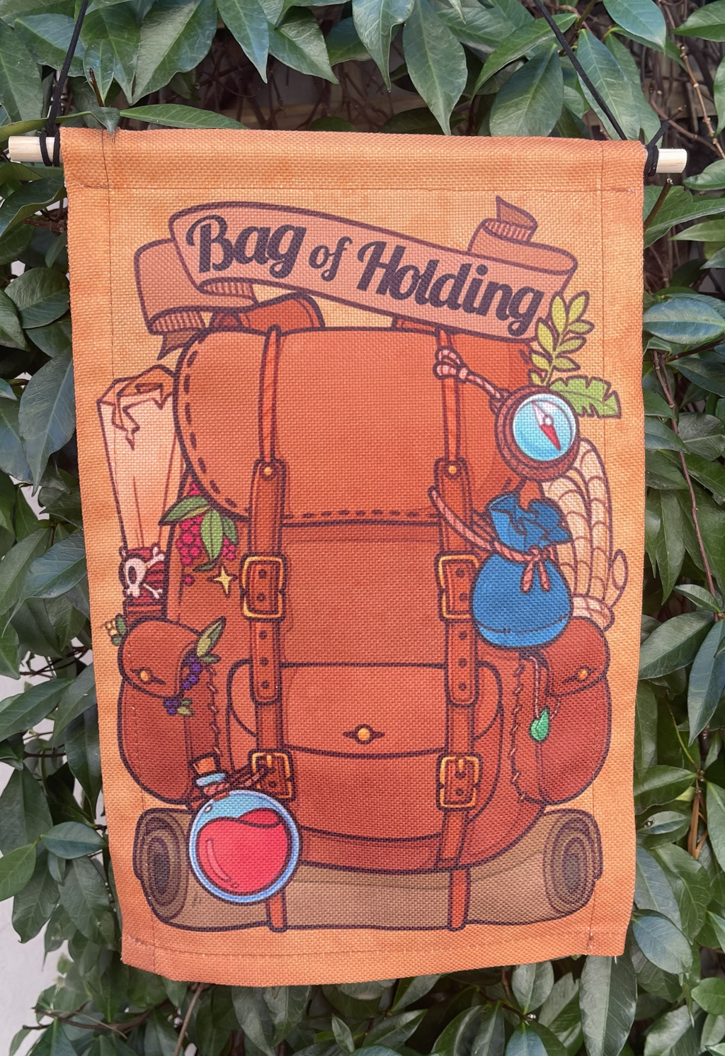 Bag of Holding Pin Banners