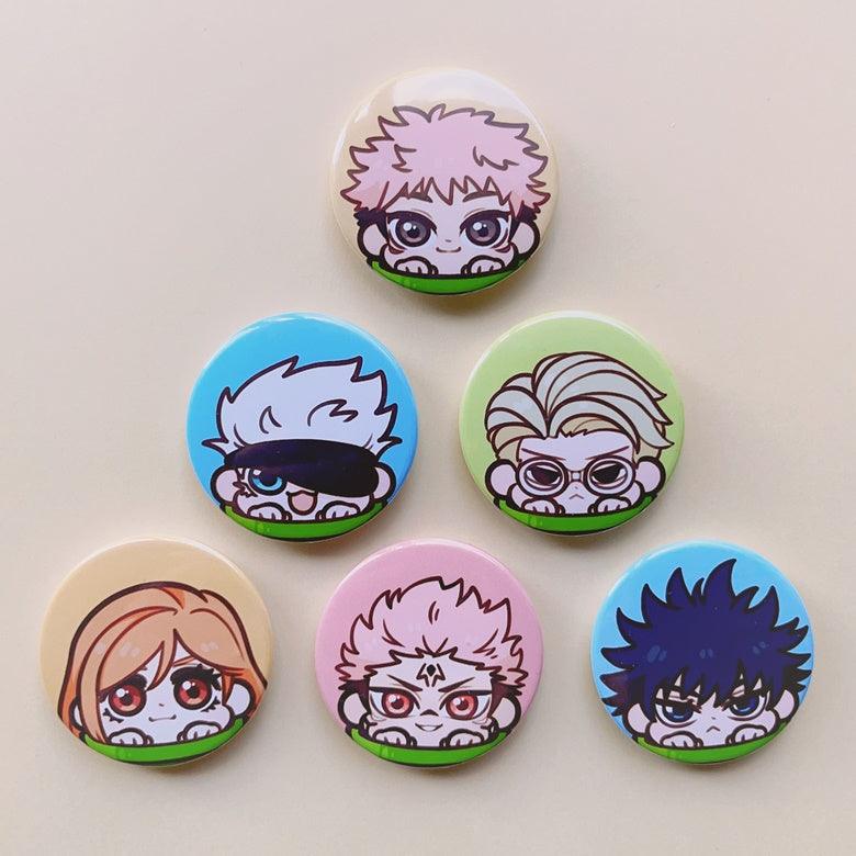 44mm JJK Round Badges - Nominno Main image