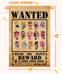 【PRE-ORDER】Wanted Poster Pin Banner