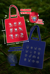 Silk Song Tote Bags