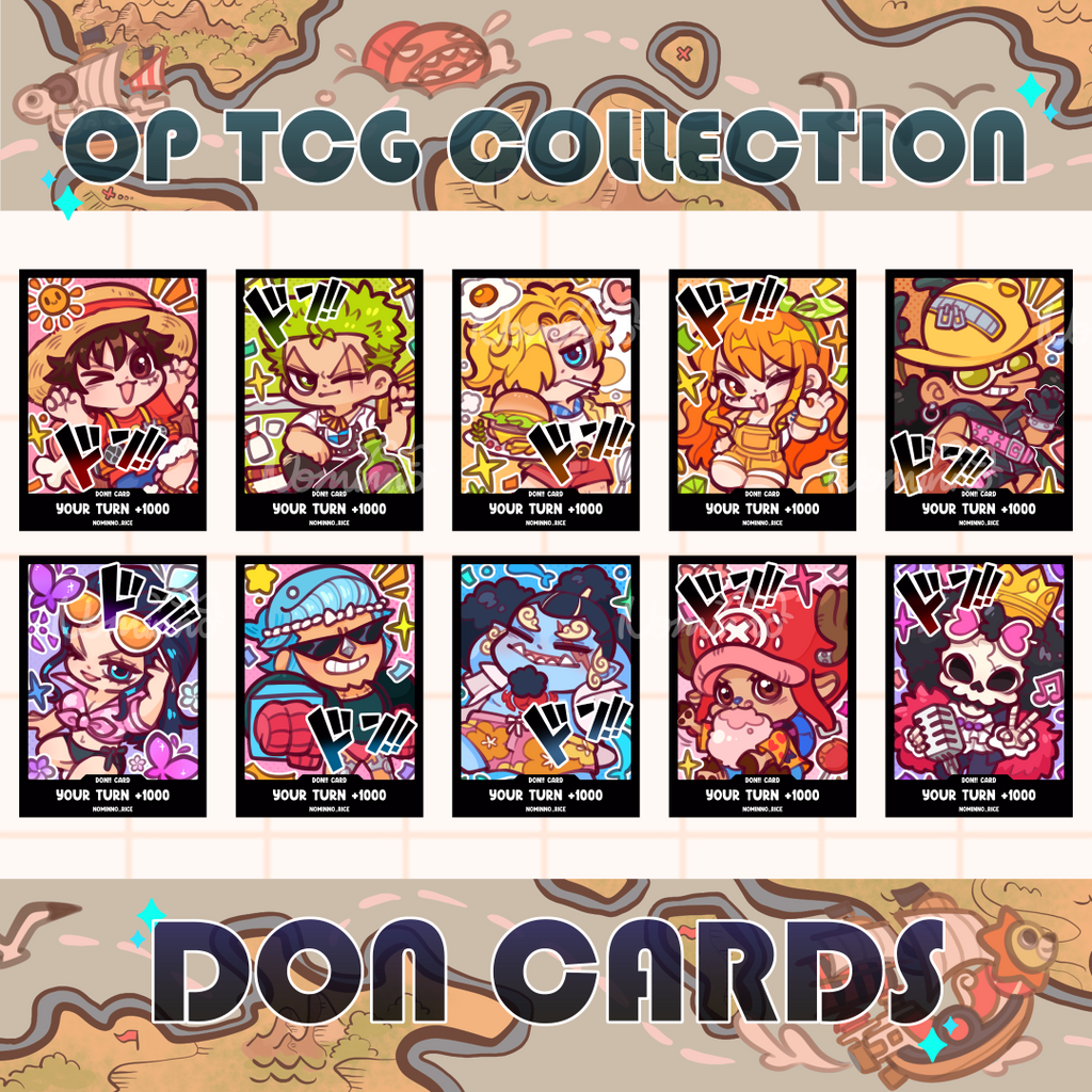 don cards one piece card game Don Cards Don Games