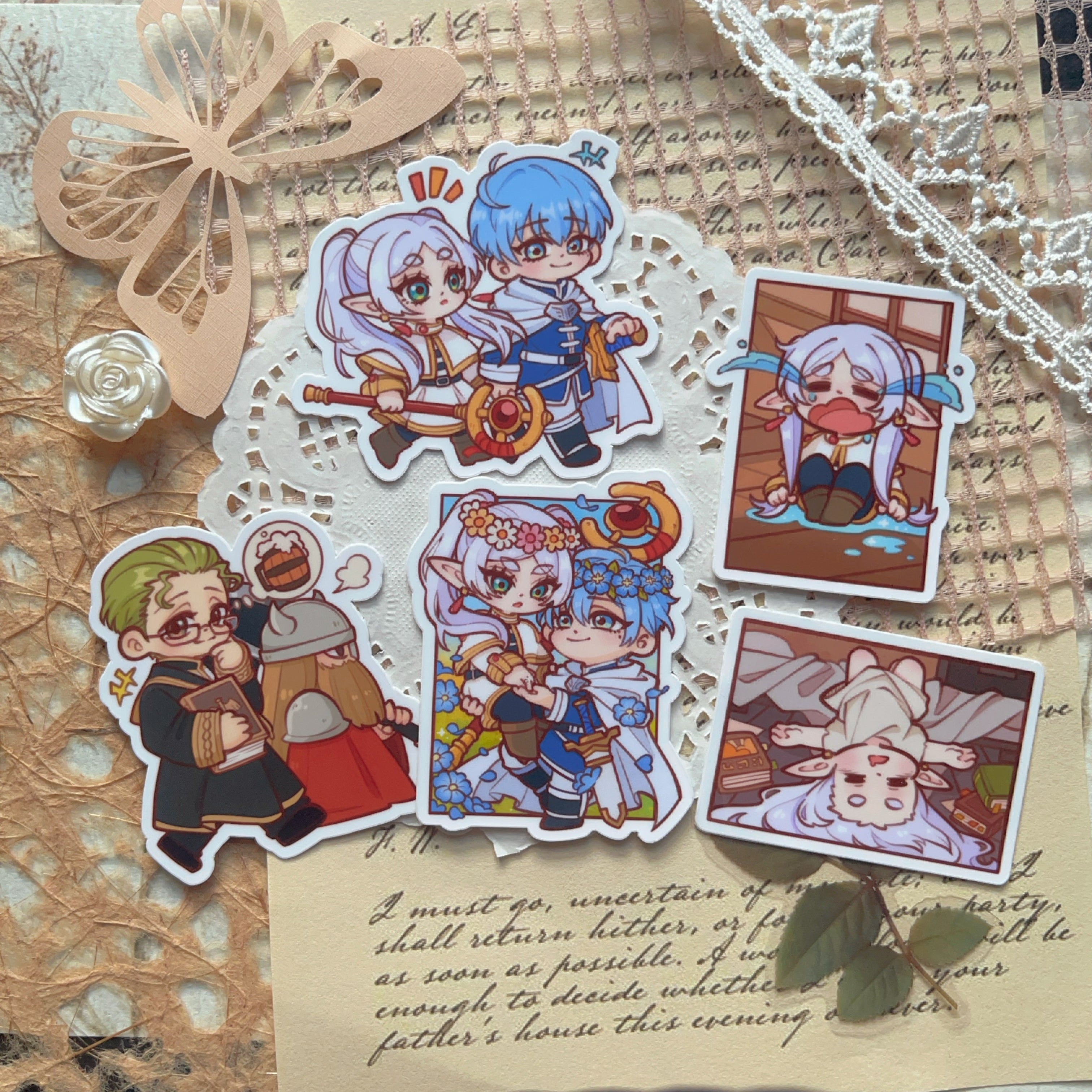 Frieren Stickers