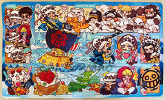 OPTCG Heart Pirates Playmat