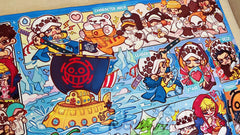 OPTCG Heart Pirates Playmat