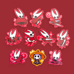 Silksong Sticker Set