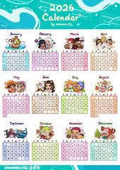 OP 2026 Digital Calendar & Monthly Planner