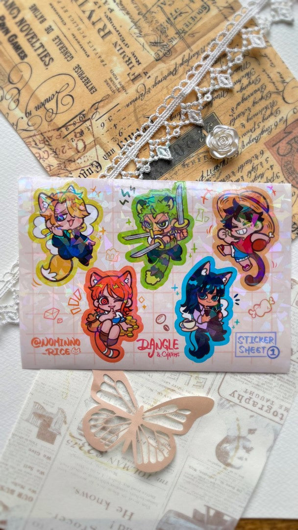 OP Animal Sticker Sheet Bundle