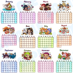 OP 2026 Digital Calendar & Monthly Planner
